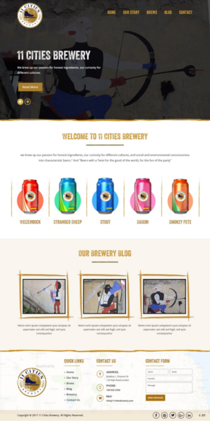 Web Design by pb for this project | Design: #13372075