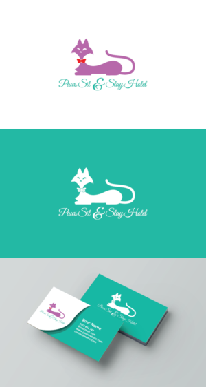Paws Sit and Stay Hotel | Logo Design by eko07