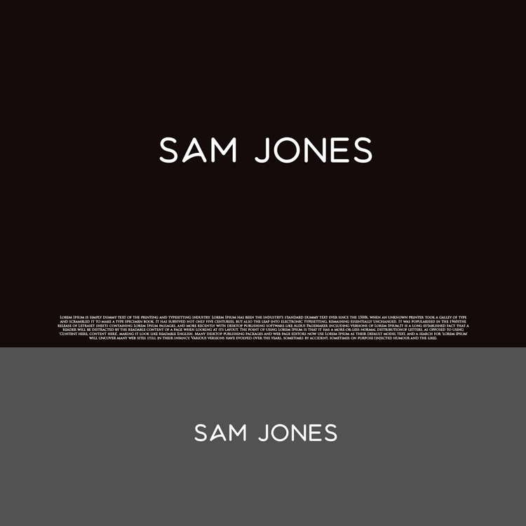 Logo Design by DesignDUO for Sam Jones | Design #14065410