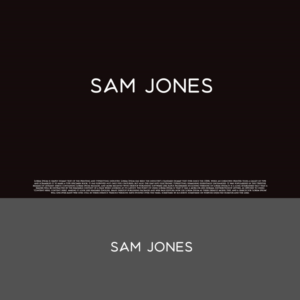 Logo Design by DesignDUO for Sam Jones | Design: #14065410
