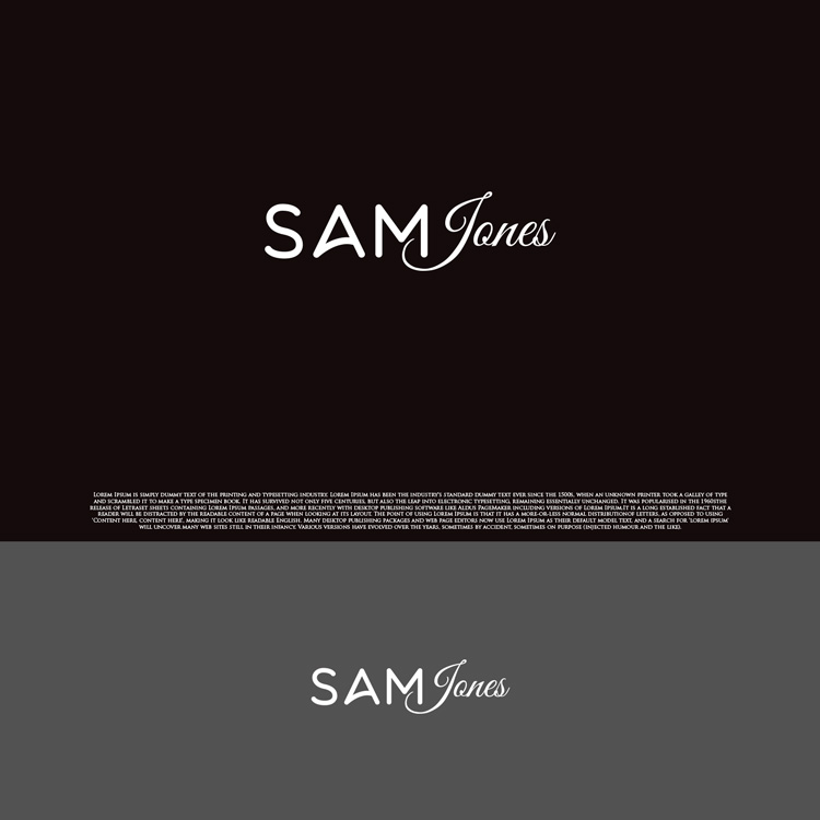 Logo Design by DesignDUO for Sam Jones | Design #14065411