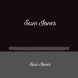 Logo Design by DesignDUO for Sam Jones | Design: #14065423
