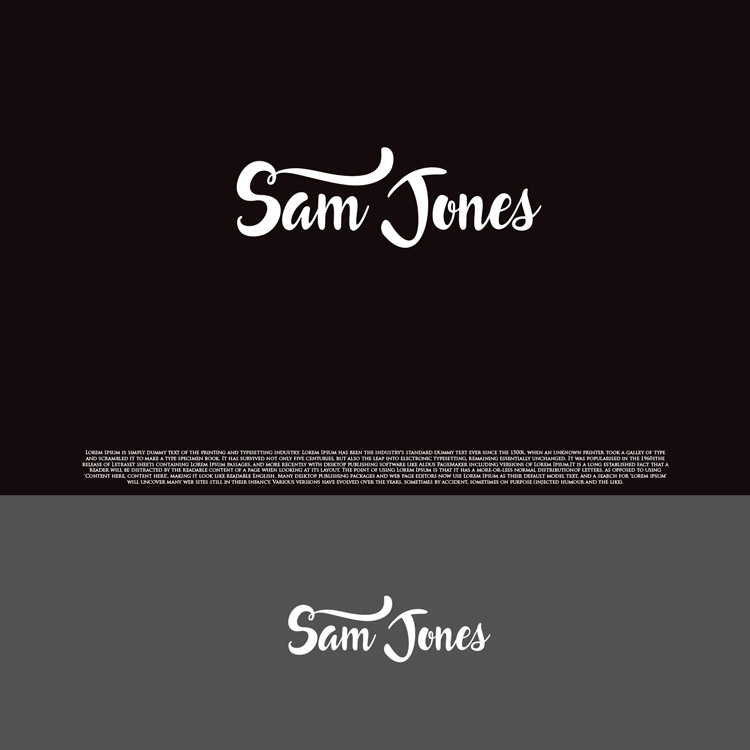 Logo Design by DesignDUO for Sam Jones | Design #14065425