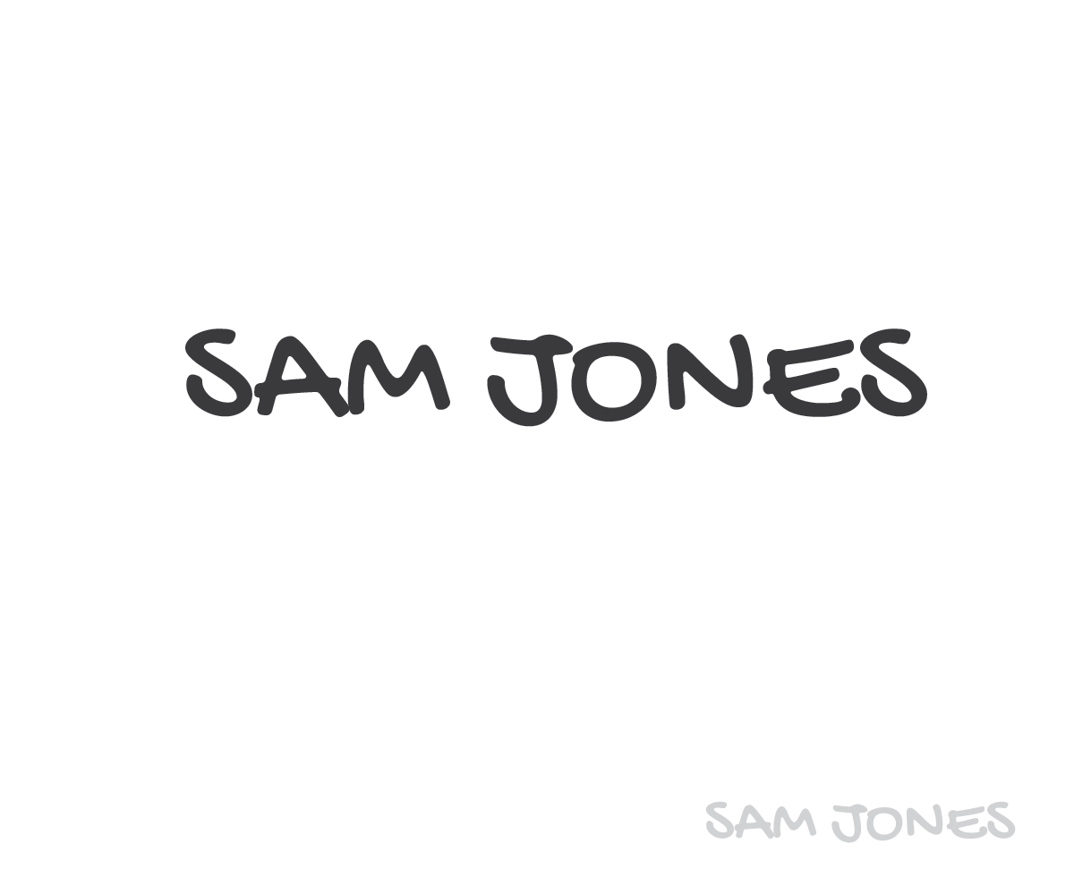 Logo Design by Fristajler for Sam Jones | Design #13942841
