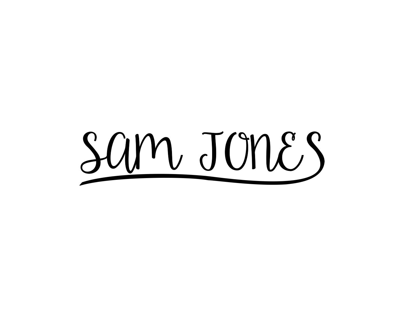 Logo-Design von chez16 für Sam Jones | Design #13969428