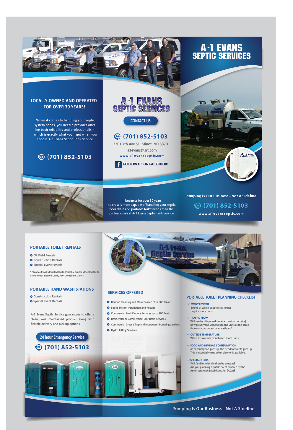 Brochure Design by alex989 for this project | Design #13338398