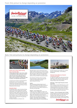 Stationery & Logo | SwissRetreat - Swim Bike + Run Holidays in the Alps | Diseño de Papelería por hellodesign