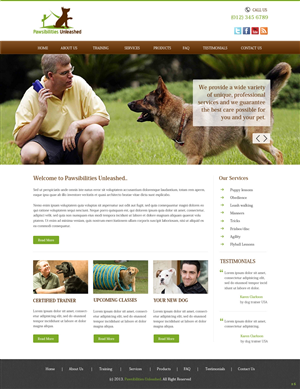 Wordpress Design by pb for this project | Design: #2553008
