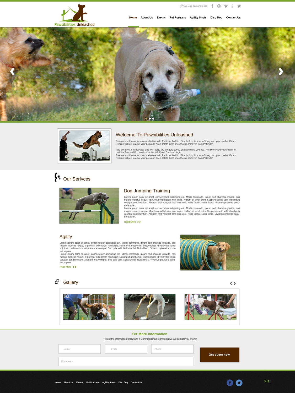Wordpress Design by pb for this project | Design #2559127