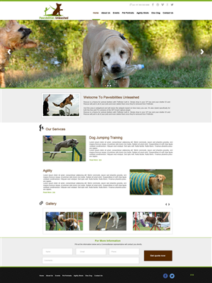 Wordpress Design by pb for this project | Design: #2559127