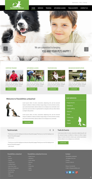 Wordpress Design by pb for this project | Design: #2559128