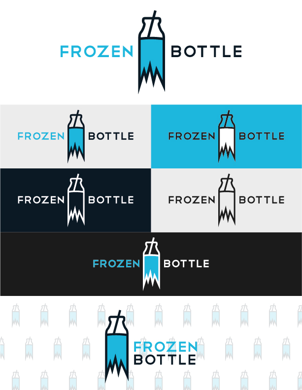 Logo Design by dahf21 for Frozen bottle | Design #13436715