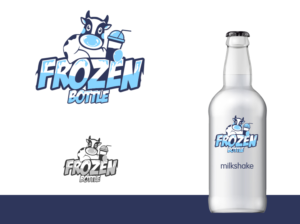 Frozen bottle | Logo Design by Dizinesoft