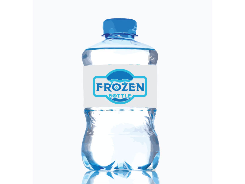 Logo-Design von alltimedesign für Frozen bottle | Design #13326199