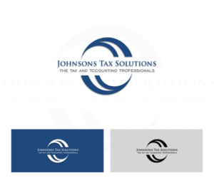 Logo Design by damian for Johnson's Tax Solutions, Inc | Design: #13378576
