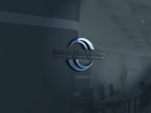 Logo Design by damian for Johnson's Tax Solutions, Inc | Design: #13378583
