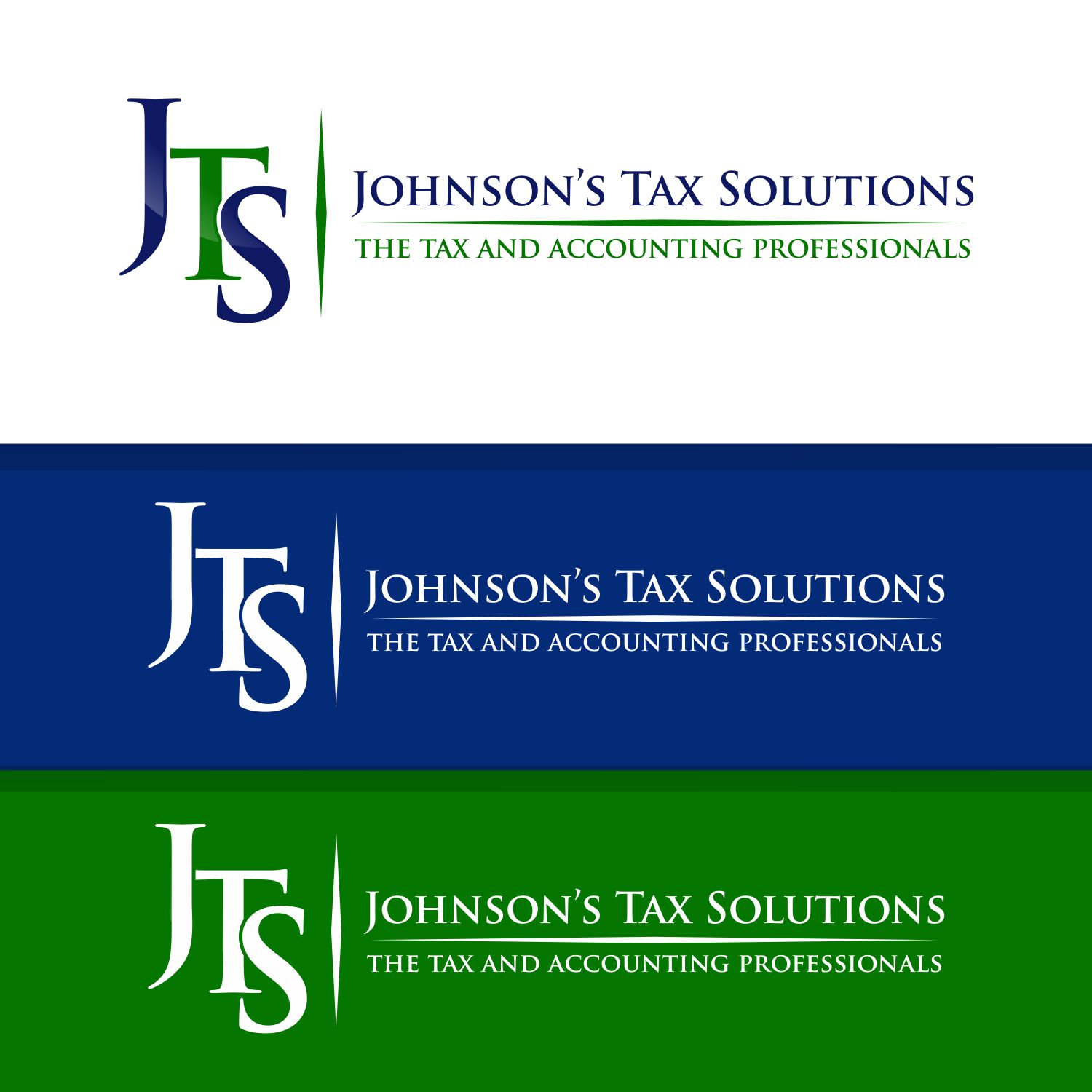 Logo Design by HT Graphics for Johnson's Tax Solutions, Inc | Design: #13441059