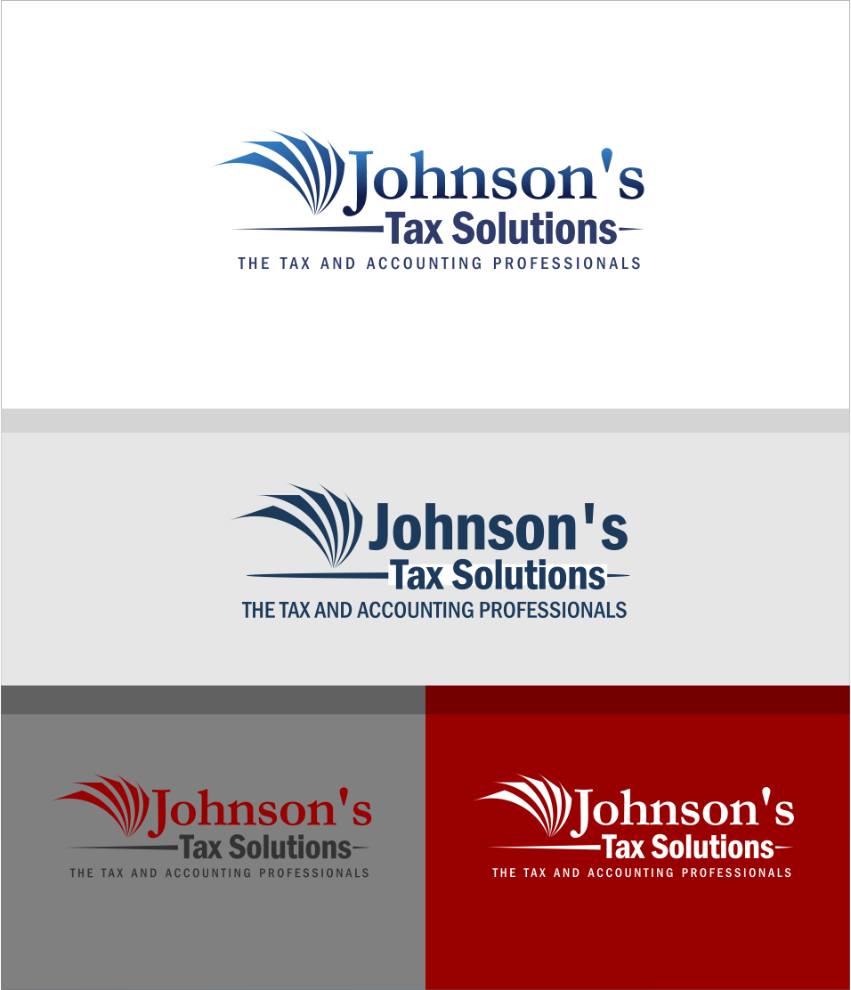 Logo Design by *mary for Johnson's Tax Solutions, Inc | Design #13319858
