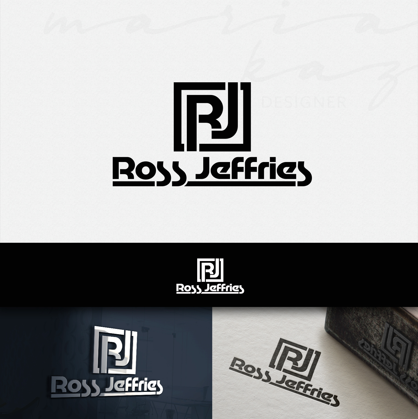 Logo-Design von maria-kaz für Ross Jeffries, LLC | Design #13446637