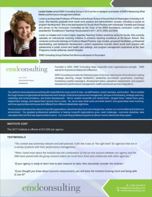 Diseño de Brochure por ImageNation para EMD Consulting Group | Diseño: #13321964