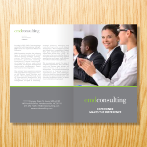Brochure Design by barinix for EMD Consulting Group | Design #13350820