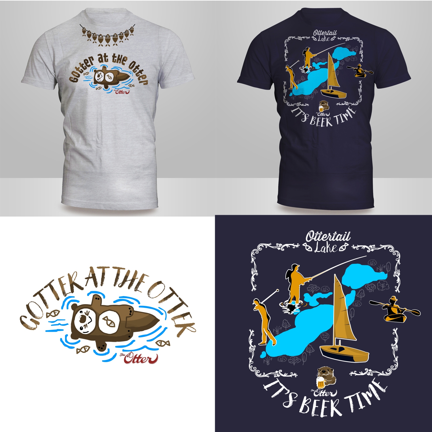 Design de T-shirt par Kero pour The Otter | Design #13323363