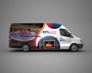 IHT Delivery and Service Fleet Vehicle Graphics that will Grab Peoples Attention!