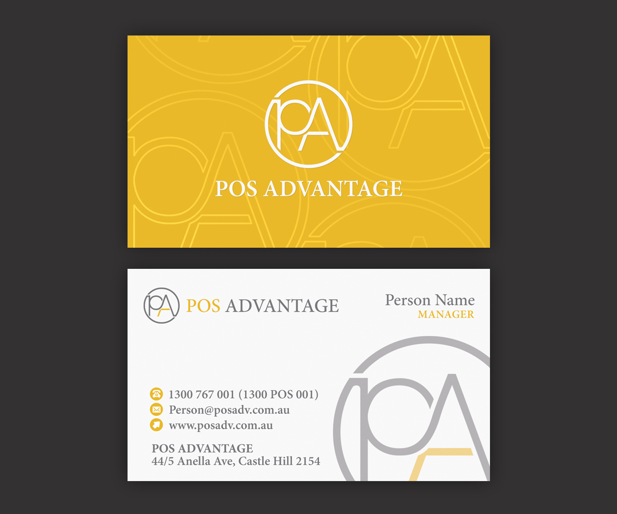 Business Card Design by Ethien for this project | Design #13315927