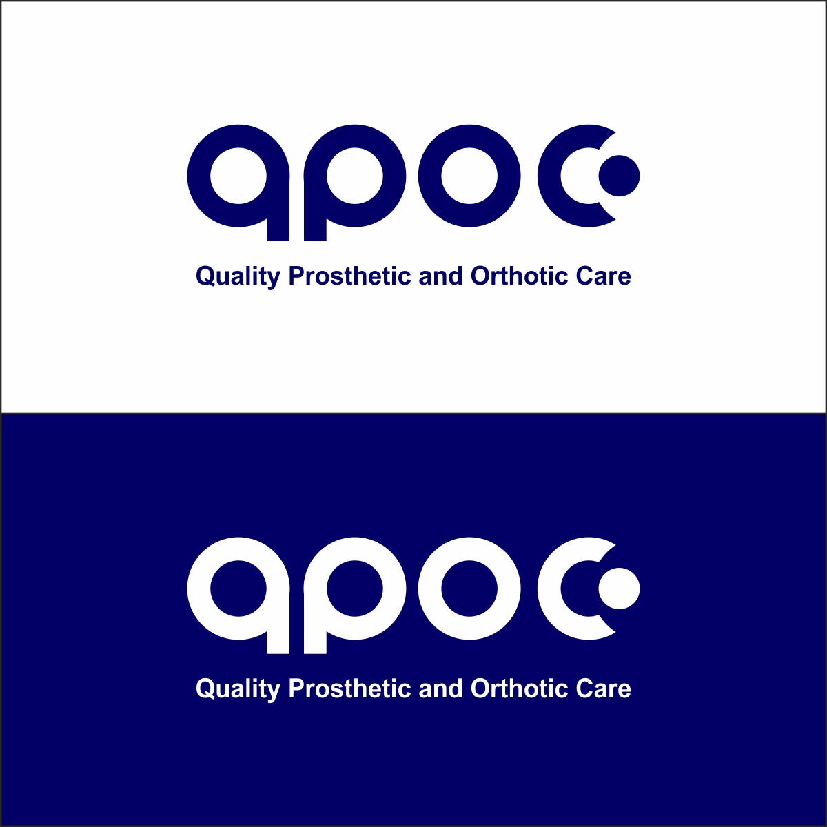 Logo Design by Dhruv Design Studio for Quality prosthetic & orthotic care | Design #14601049
