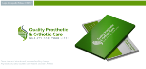Logo Design by Anhlee for Quality prosthetic & orthotic care | Design: #13542054