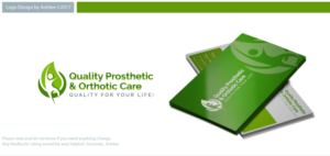 Logo Design by Anhlee for Quality prosthetic & orthotic care | Design: #13542259