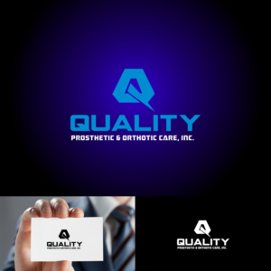 Logo Design by webeezine for Quality prosthetic & orthotic care | Design: #13310939