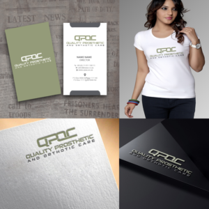 Logo Design by zebronicgraphic for Quality prosthetic & orthotic care | Design: #13438653