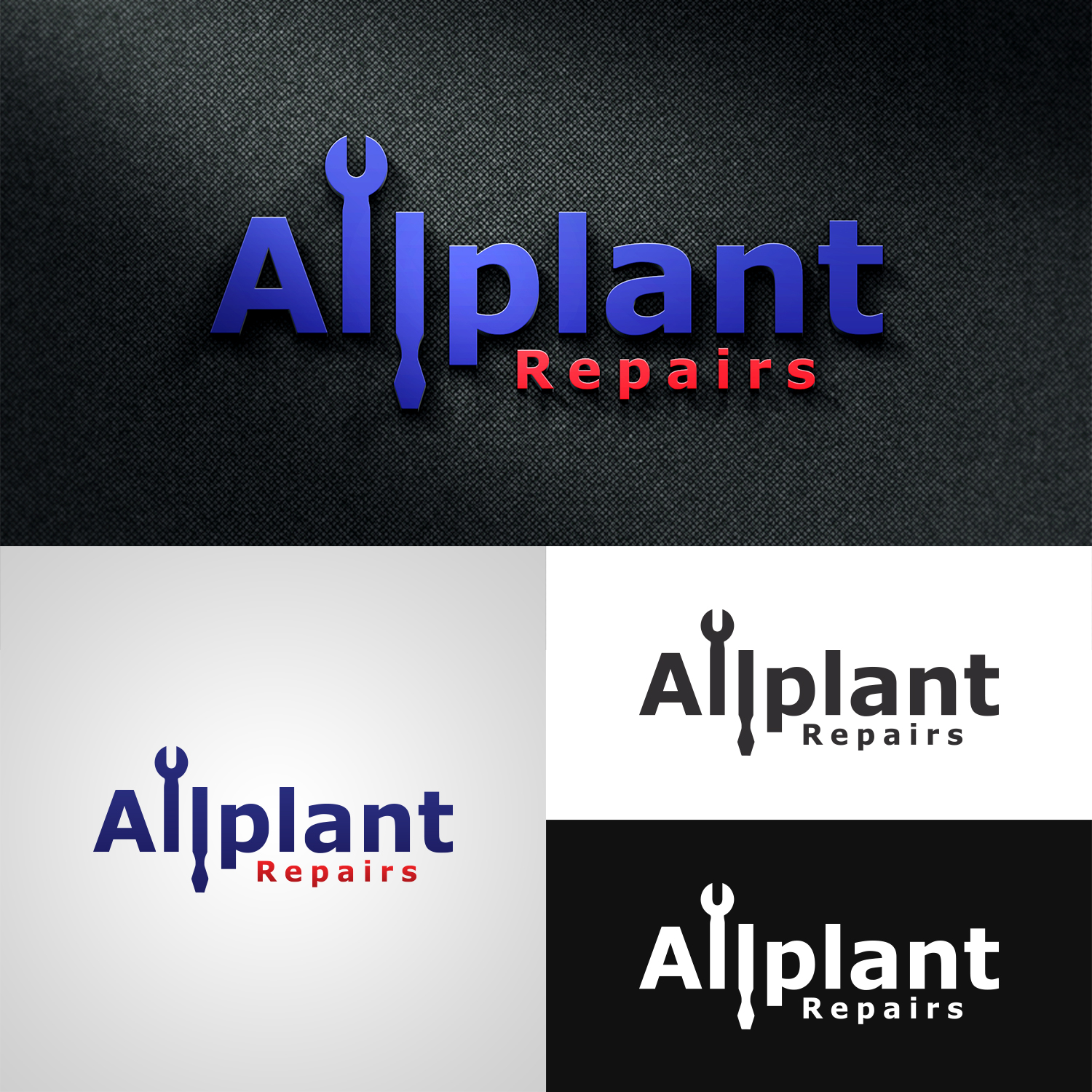 Diseño de Logo por mm_man56 para Allplant Repairs Pty Ltd  | Diseño #13329847