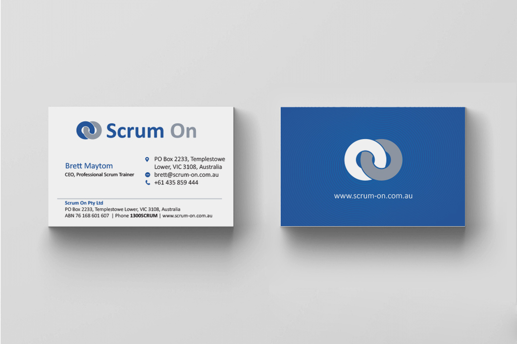 Diseño de Papelería por Priyo Subarkah para Scrum On (Pty) Ltd | Diseño #13325996