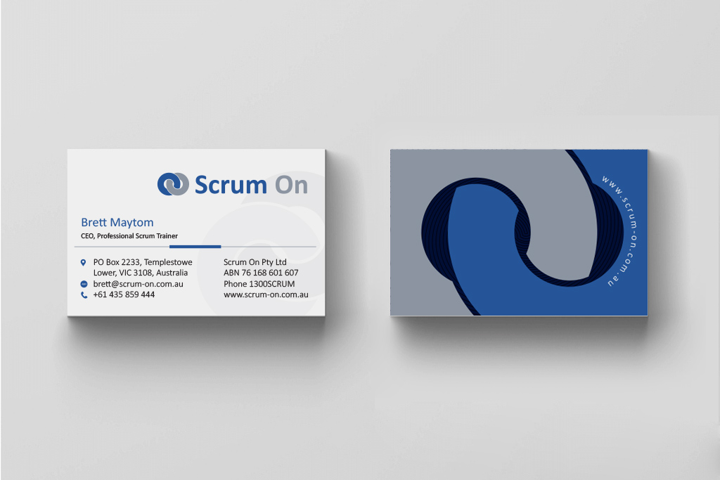 Stationery Design by Priyo Subarkah for Scrum On (Pty) Ltd | Design #13325997