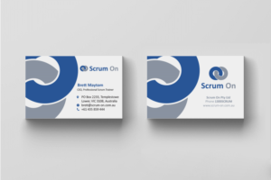 Design de Papeterie par Priyo Subarkah pour Scrum On (Pty) Ltd | Design : #13331290
