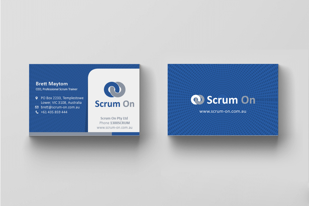 Stationery Design by Priyo Subarkah for Scrum On (Pty) Ltd | Design #13331291