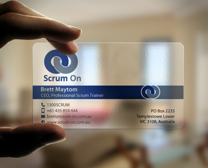 Design de Papeterie par chandrayaan.creative pour Scrum On (Pty) Ltd | Design #13327143