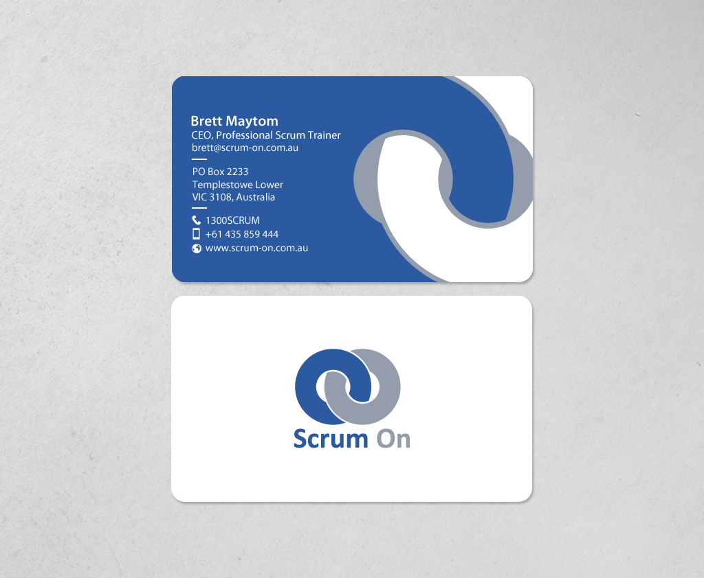 Stationery Design by chandrayaan.creative for Scrum On (Pty) Ltd | Design #13327164