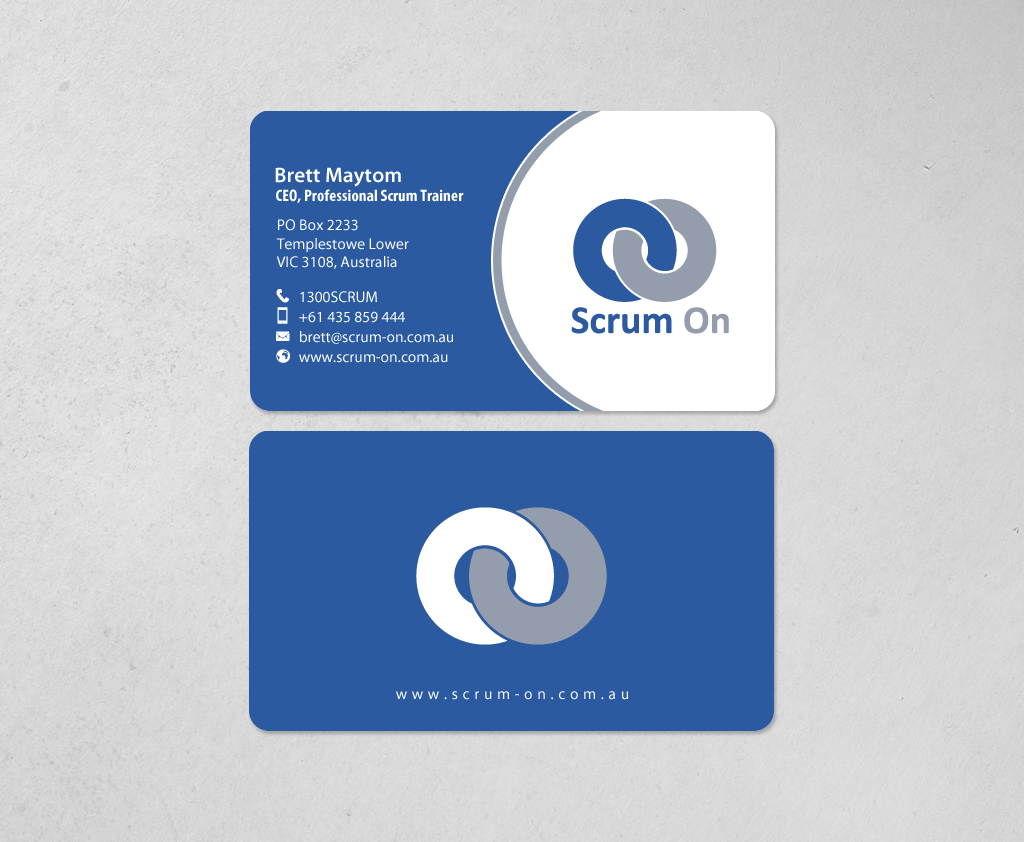Stationery Design by chandrayaan.creative for Scrum On (Pty) Ltd | Design #13327169