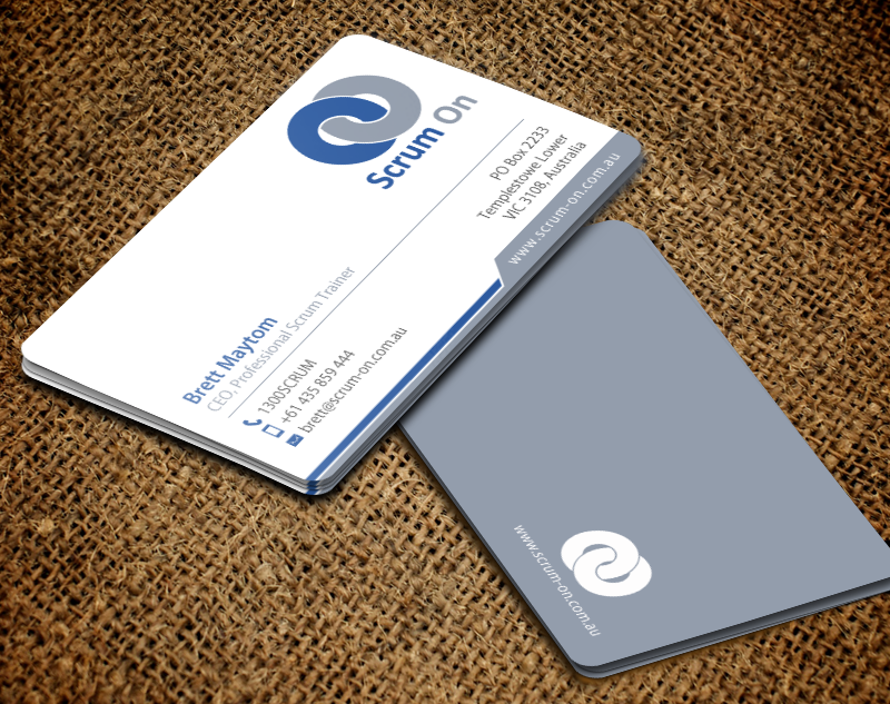 Design de Papeterie par chandrayaan.creative pour Scrum On (Pty) Ltd | Design #13327171