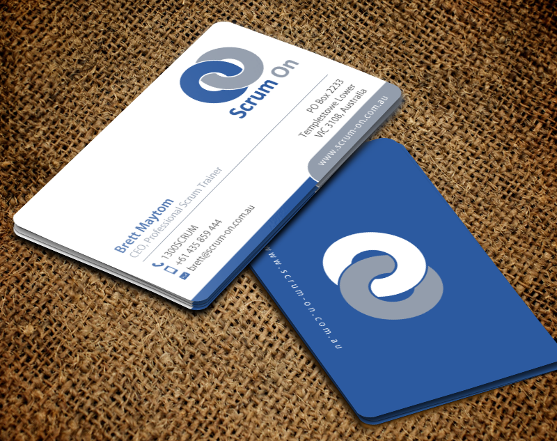 Design de Papeterie par chandrayaan.creative pour Scrum On (Pty) Ltd | Design #13327172