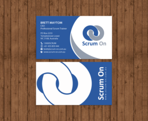 Design de Papeterie par chandrayaan.creative pour Scrum On (Pty) Ltd | Design : #13371357
