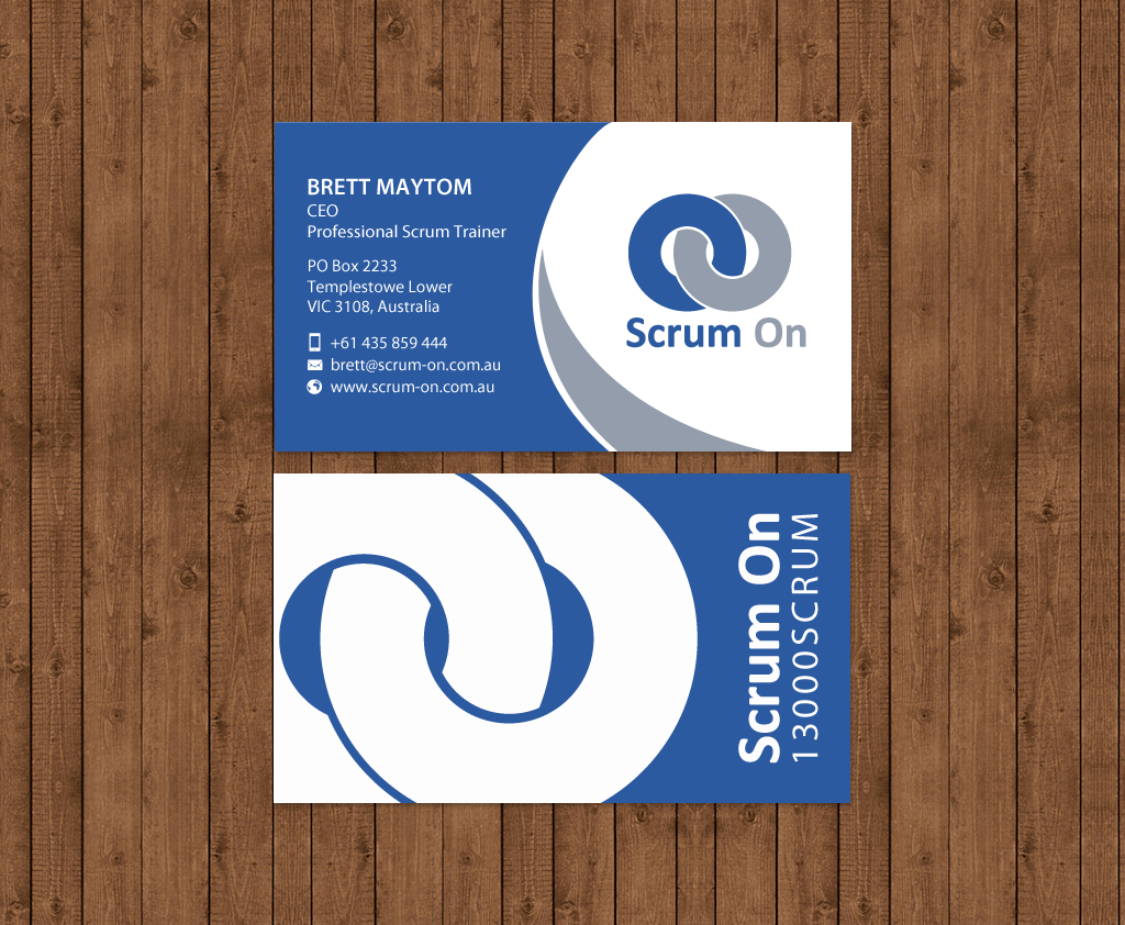 Design de Papeterie par chandrayaan.creative pour Scrum On (Pty) Ltd | Design #13371359