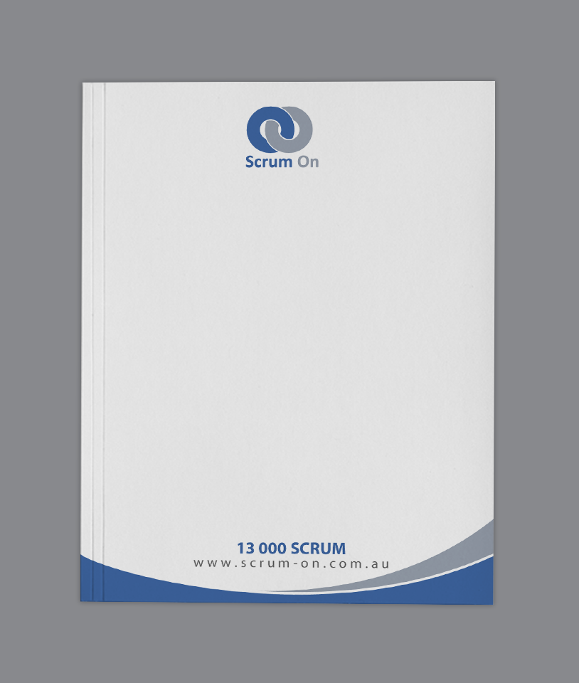 Design de Papeterie par chandrayaan.creative pour Scrum On (Pty) Ltd | Design #13422278