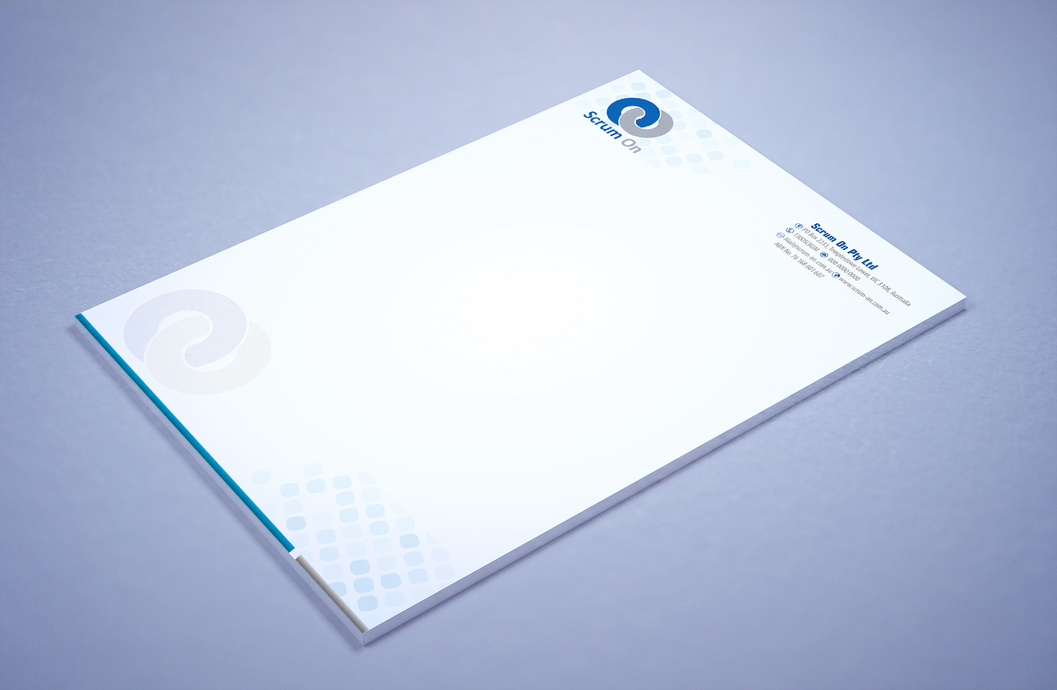 Design de Papeterie par Petter Goms pour Scrum On (Pty) Ltd | Design #13333308