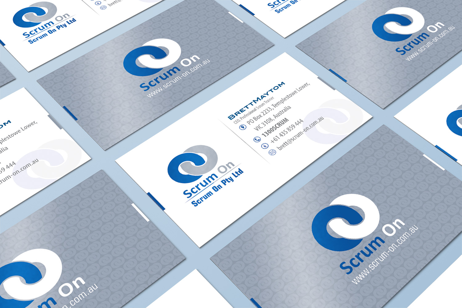Stationery Design by Petter Goms for Scrum On (Pty) Ltd | Design #13334082