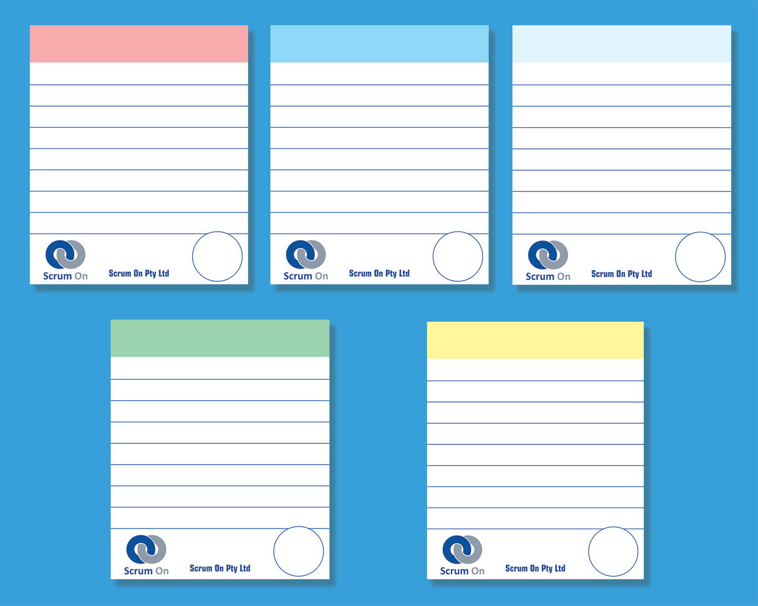 Stationery Design by Petter Goms for Scrum On (Pty) Ltd | Design #13334420