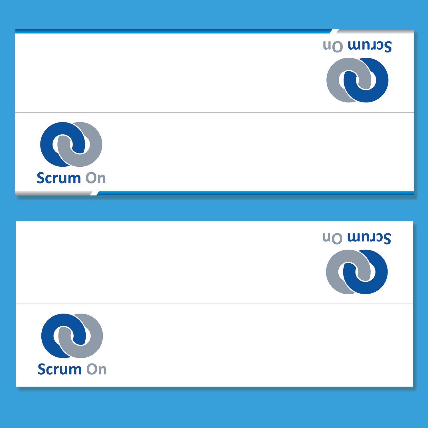 Stationery Design by Petter Goms for Scrum On (Pty) Ltd | Design #13336266